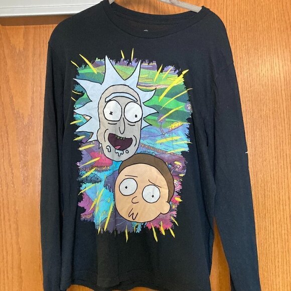 Other - Rick & Morty long sleeve tee sz med